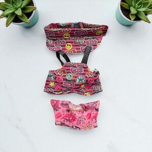 Colorful Kids Headband and Mask Set